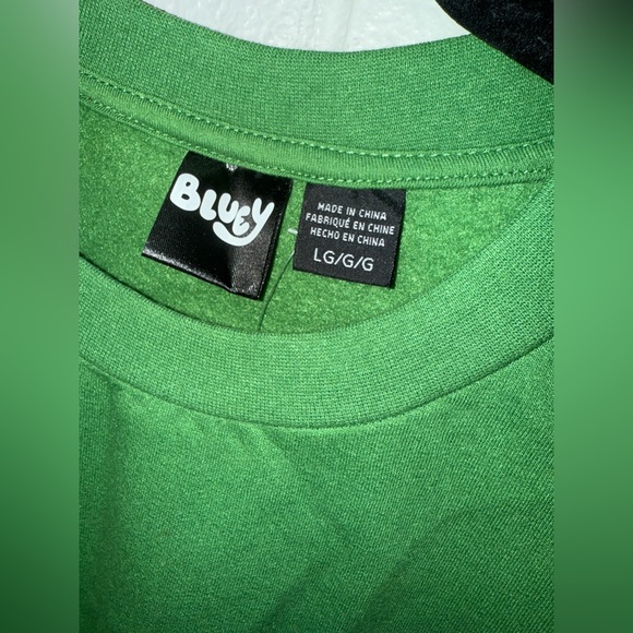 BRAND NEW BLUEY CHRISTMAS unisex sweater sz L PTP 24” ✨ - Picture 2 of 4